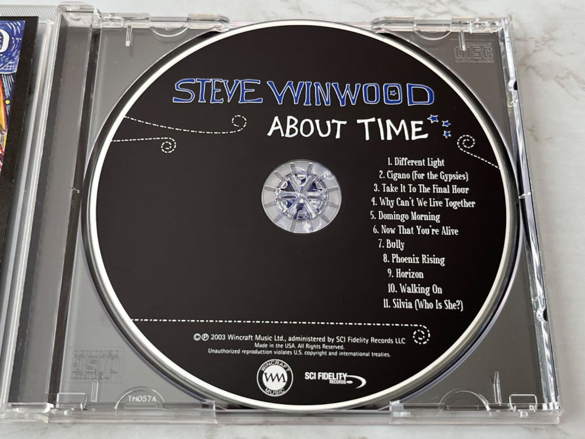 Steve Winwood – About Time (2003) [ORIGINAL USA PRESS]