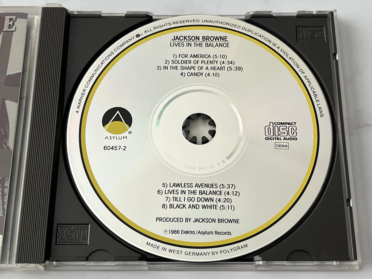 Jackson Browne – Lives In The Balance (1986) [W GERMANY TARGET ERA]