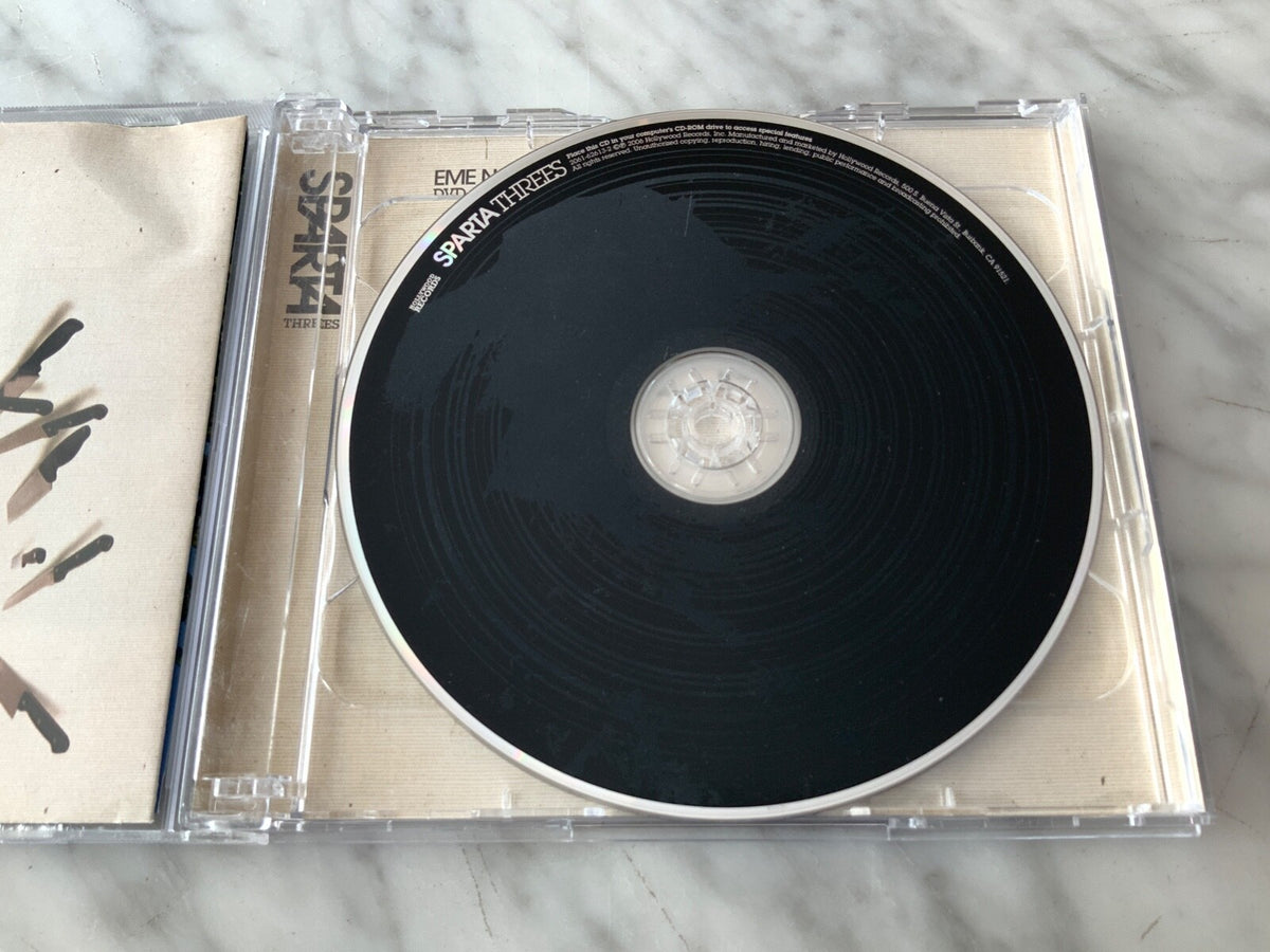 Sparta – Threes (CD/DVD) (2006) [ORIGINAL USA PRESS]