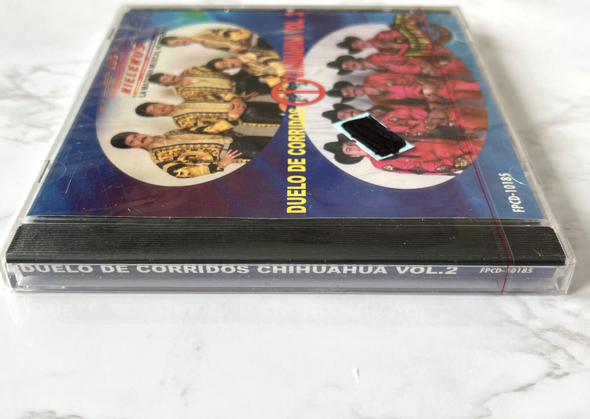 Los Rieleros Los Nortenos de ojinaga, Various – Duelo De Corridos Chihuahua Vol. 2 (2000) [ORIGINAL USA PRESS]