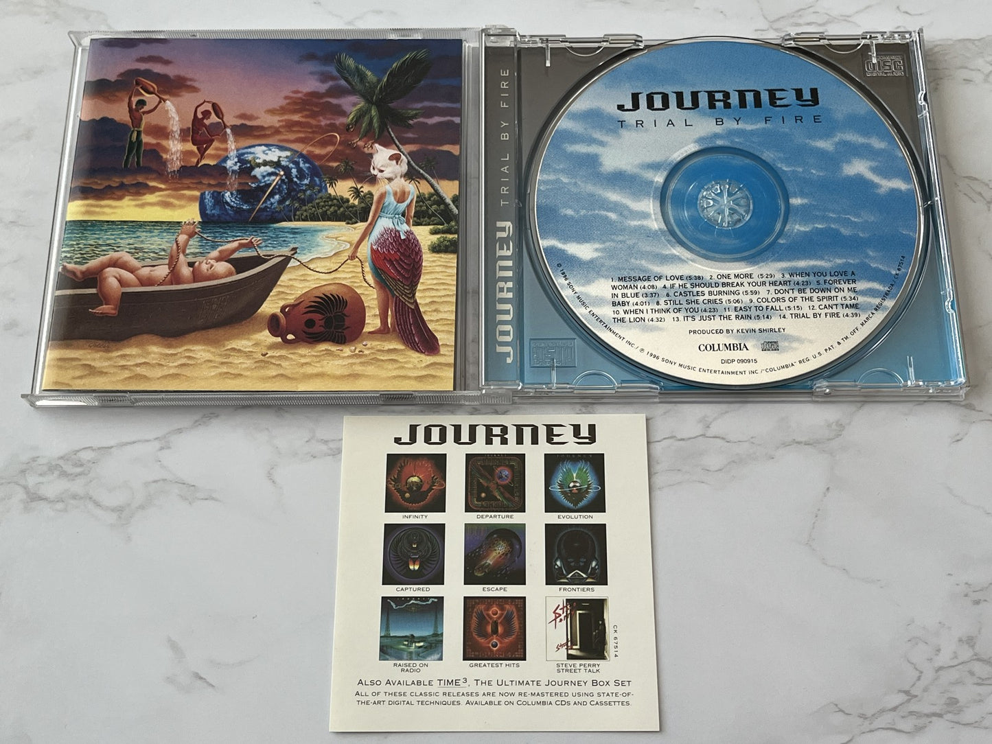 Journey – Trial By Fire (1996) [ORIGINAL USA PRESS]