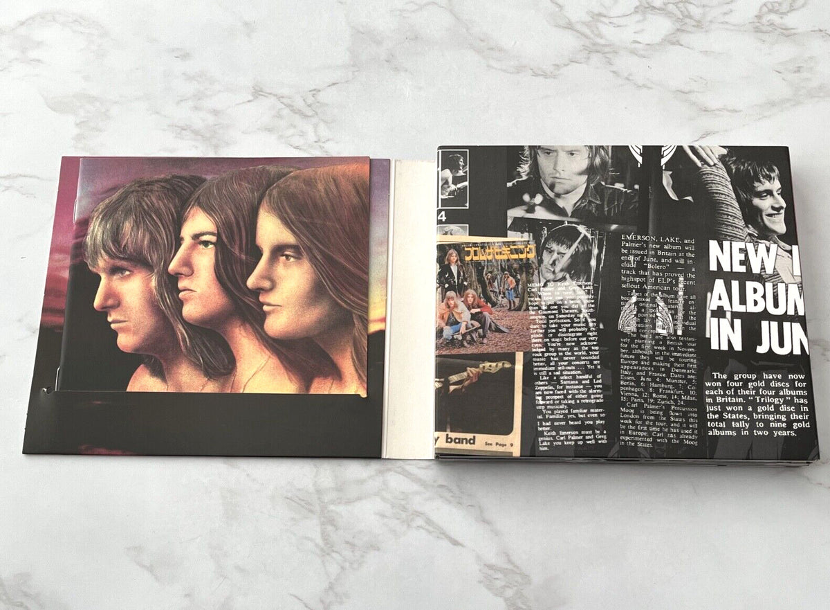 Emerson Lake & Palmer – Emerson Lake Palmer Trilogy (5.1 Surround, Deluxe Edition, Digipak, CD/DVD) (2010) [UK PRESS]