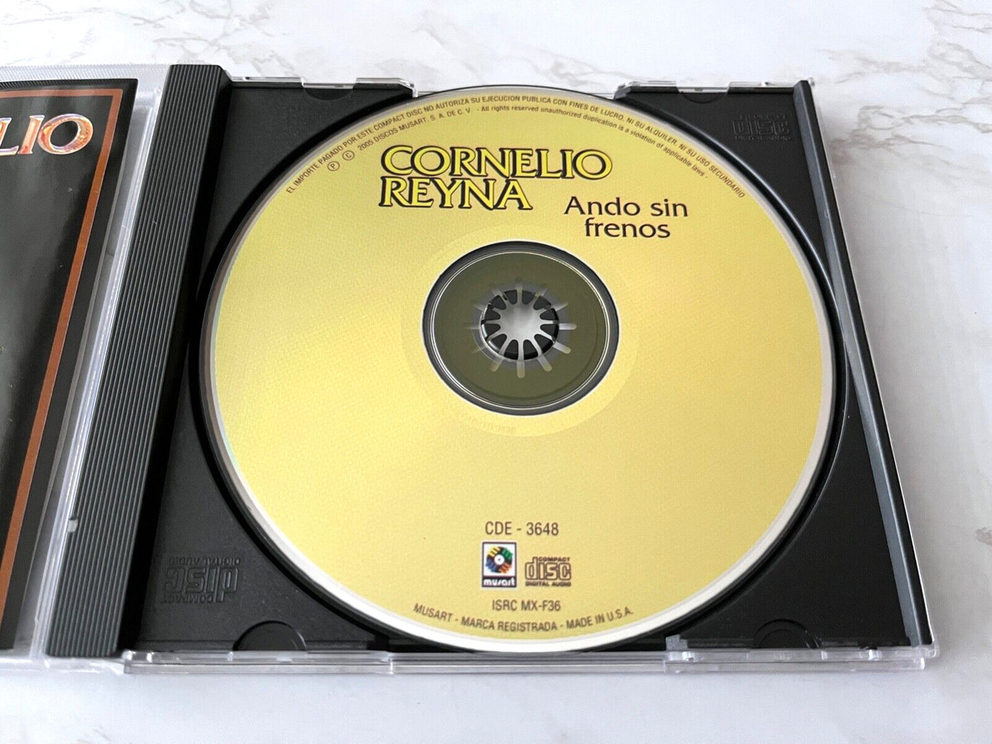 Cornelio Reyna – Ando Sin Frenos (2005) [ORIGINAL USA PRESS]