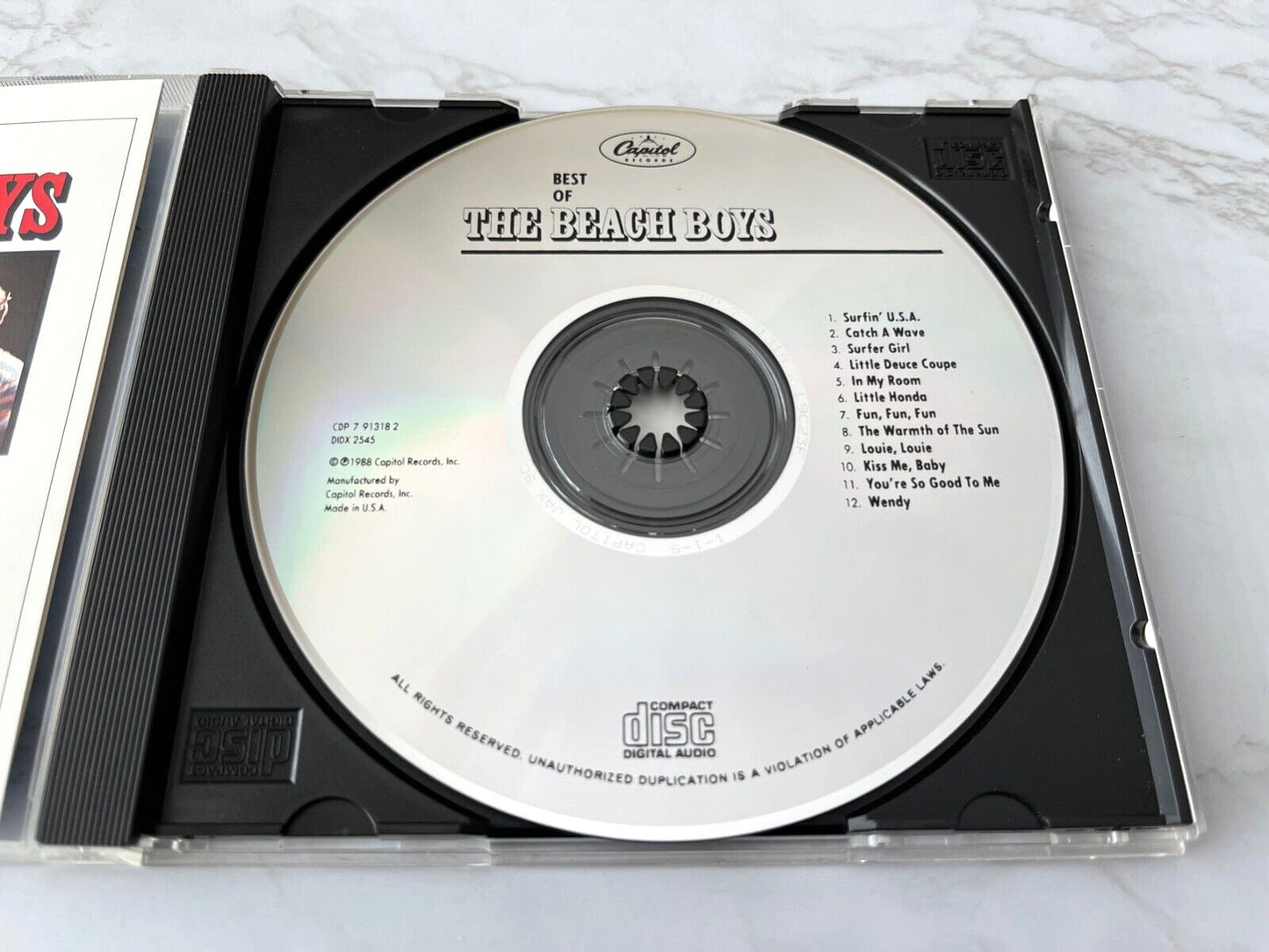 The Beach Boys – Best Of (1988) [ORIGINAL USA PRESS]