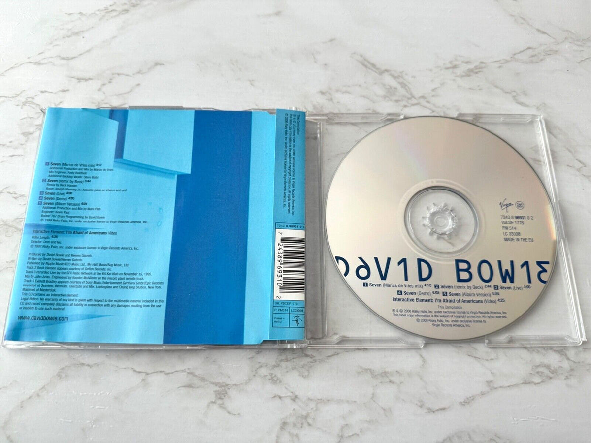 David Bowie – Seven (Maxi Single) (2000) [UK PRESS]