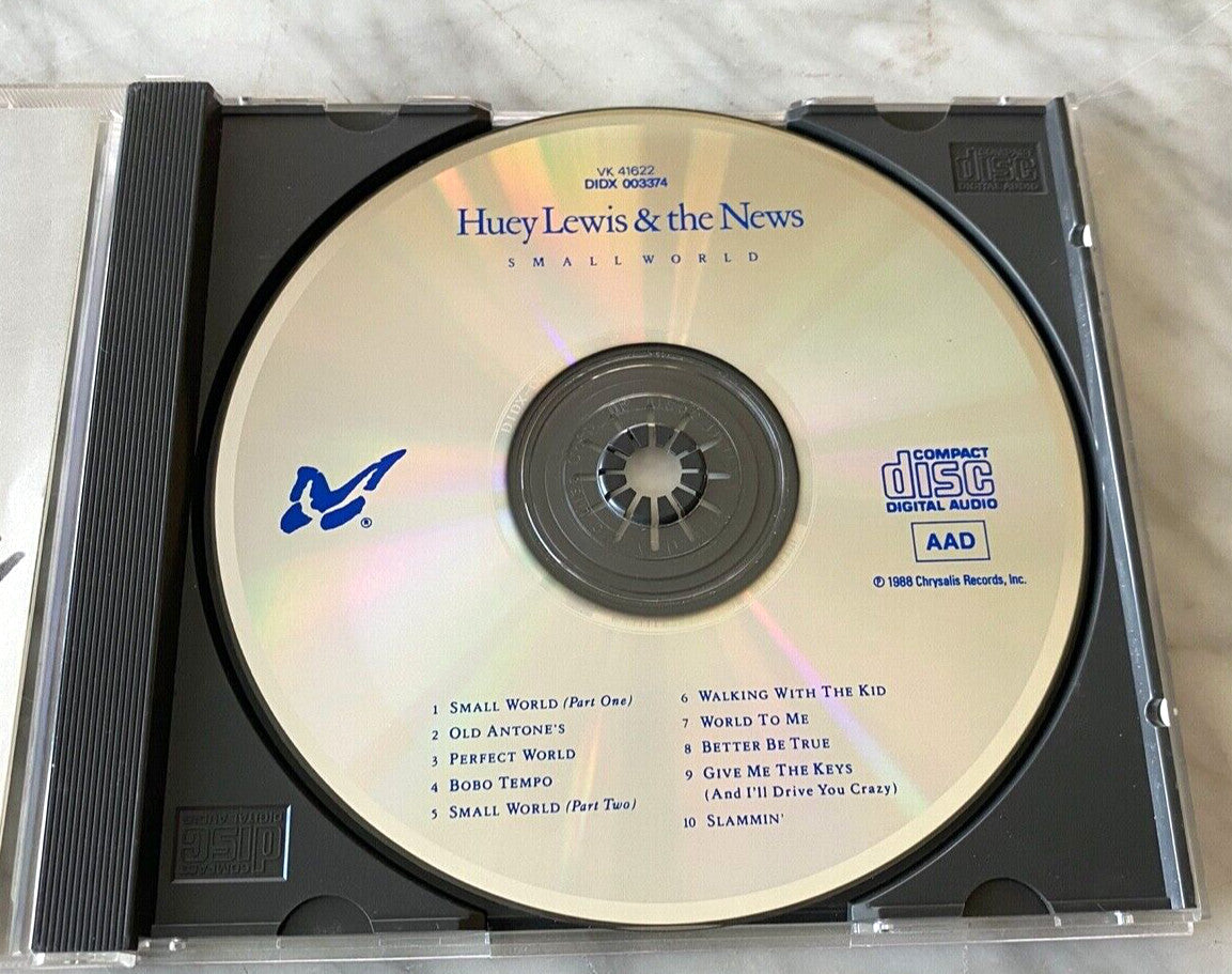 Huey Lewis And The News – Small World (1988) [DADC PRESS]