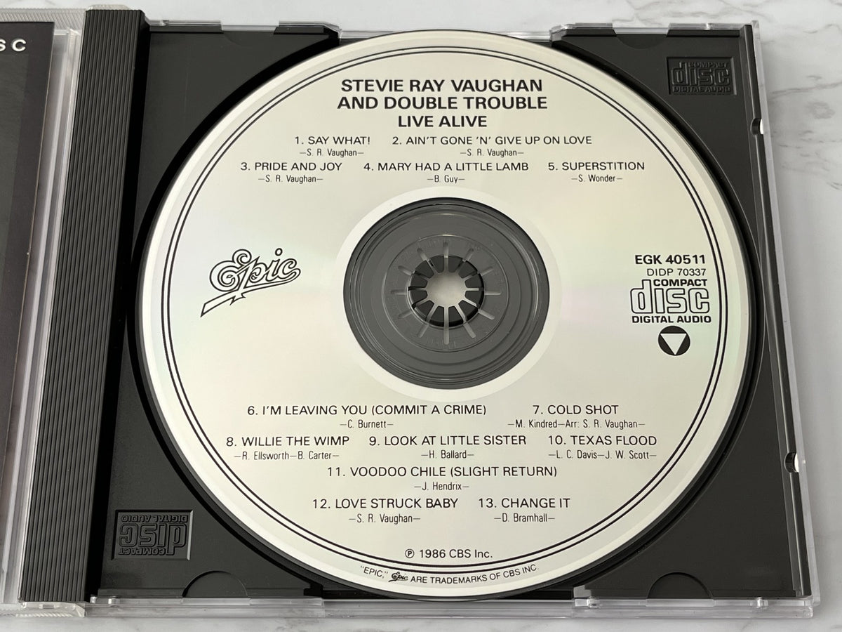 Stevie Ray Vaughan And Double Trouble – Live Alive (1986) [DADC PRESS]