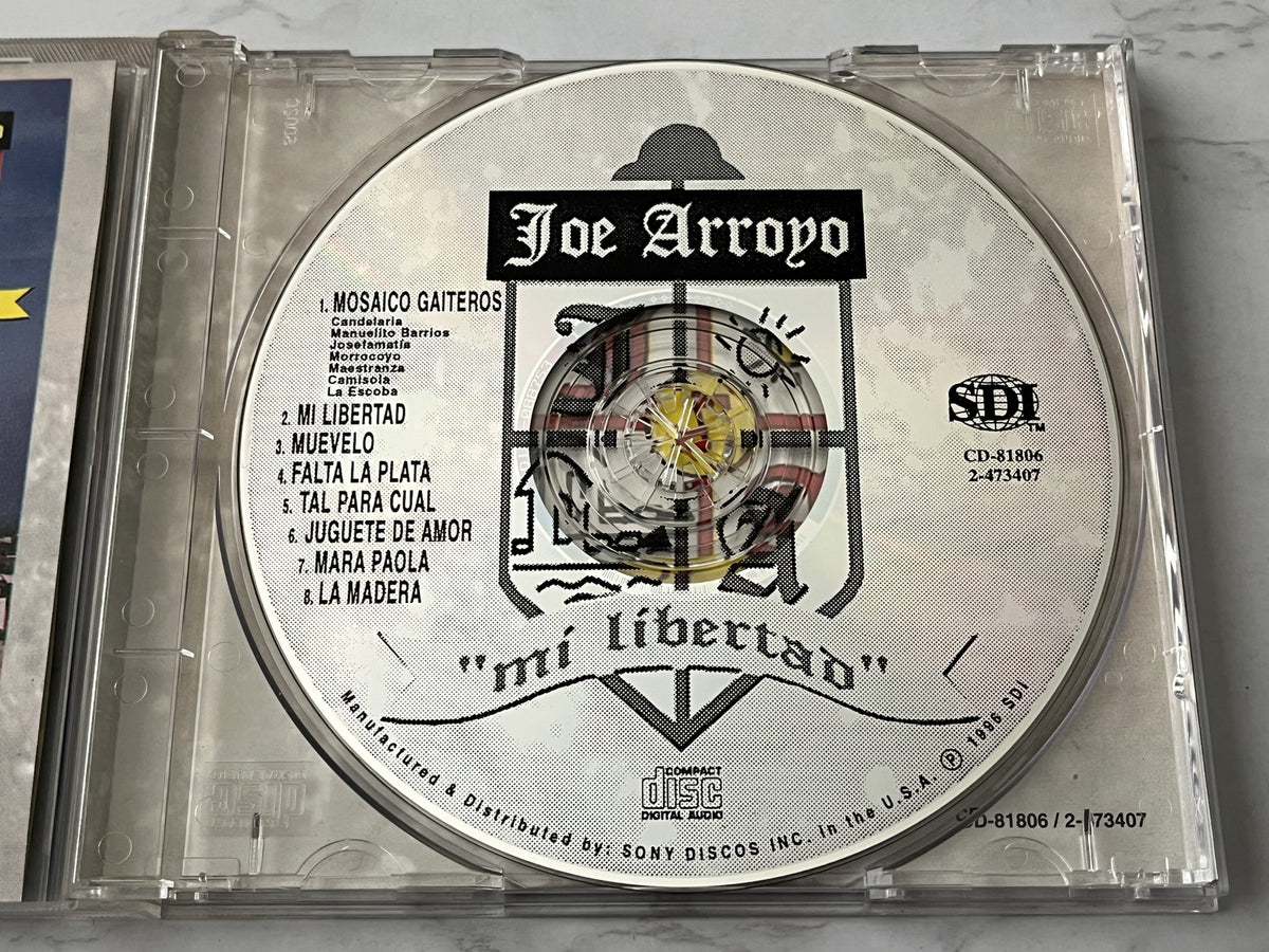 Joe Arroyo – Mi Libertad (1996) [ORIGINAL USA PRESS]