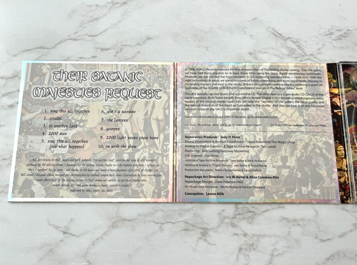 The Rolling Stones – Their Satanic Majesties Request (SACD, 24KT Gold) (2002)