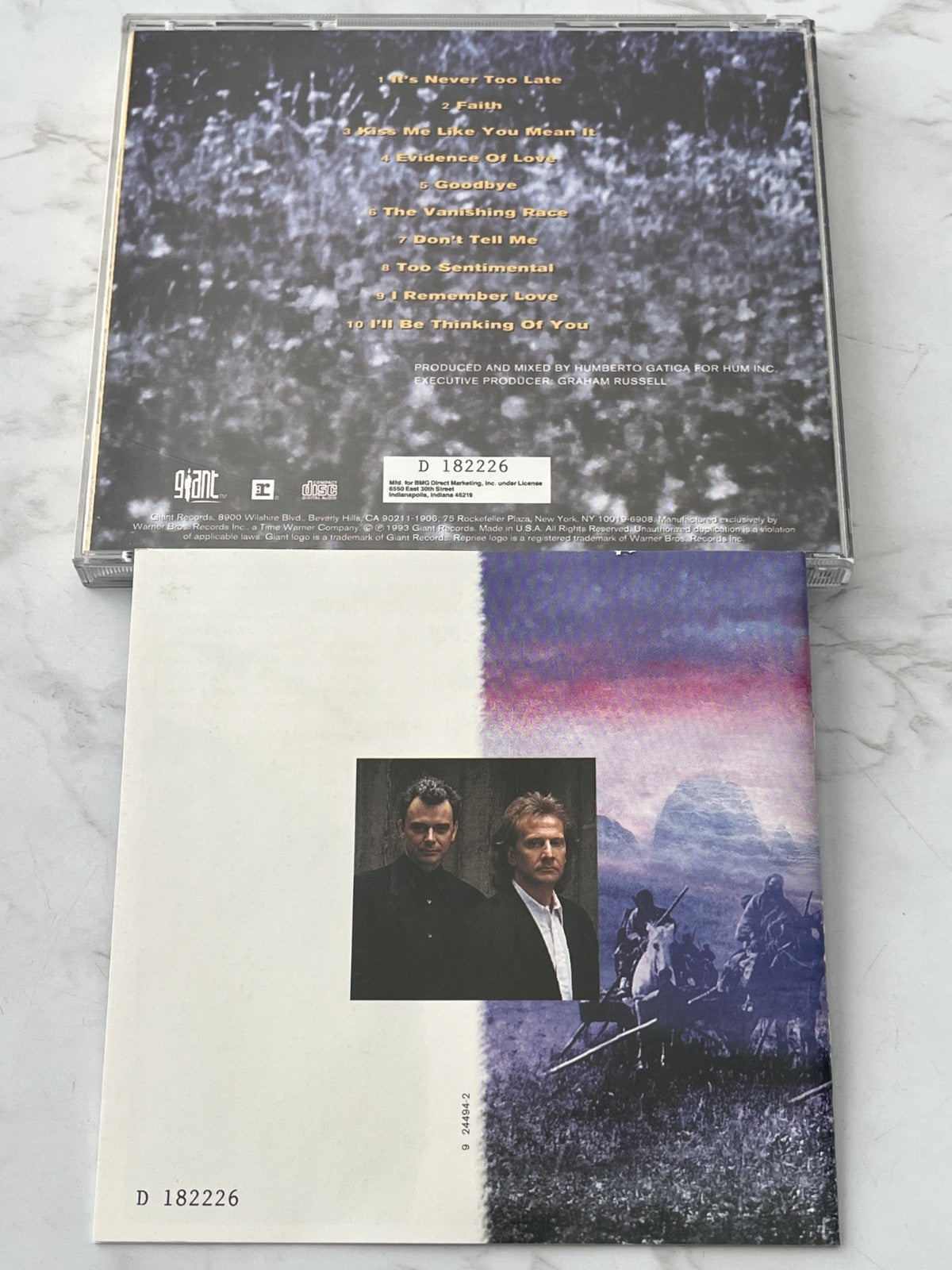Air Supply – The Vanishing Race (1991) [ORIGINAL USA PRESS]