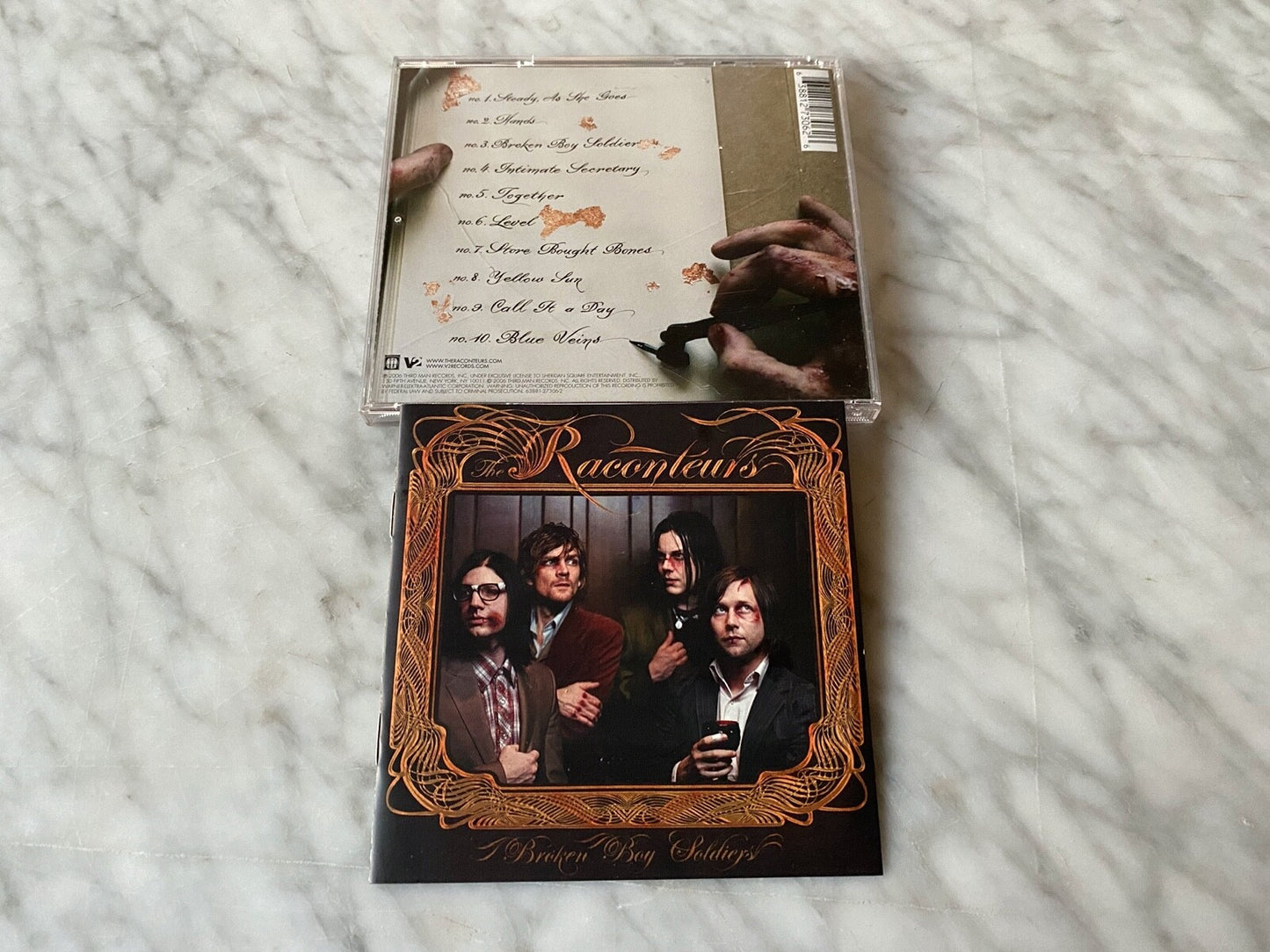 The Raconteurs – Broken Boy Soldiers (2006) [ORIGINAL USA PRESS]