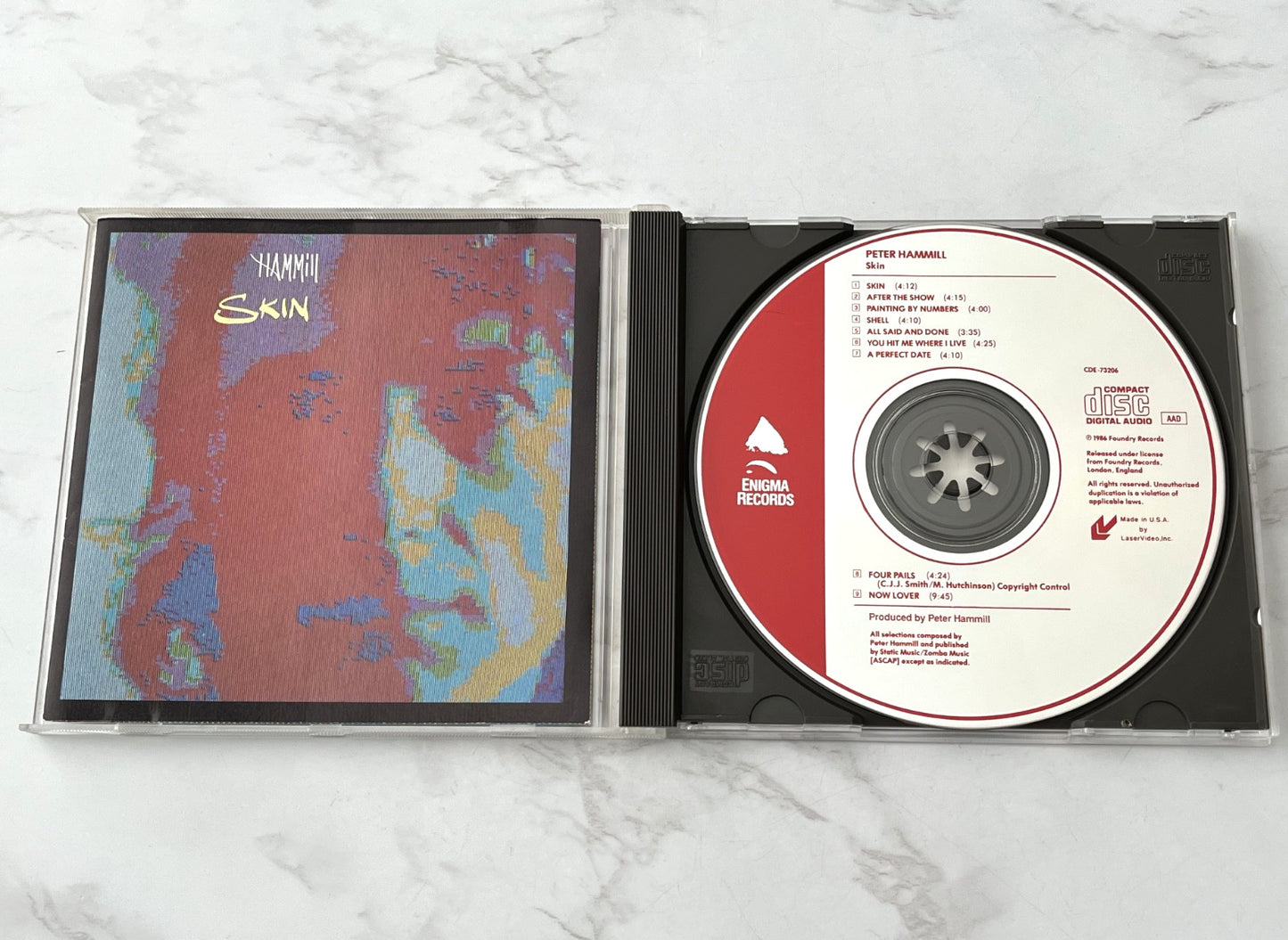 Peter Hammill – Skin (1986) [ORIGINAL USA PRESS]
