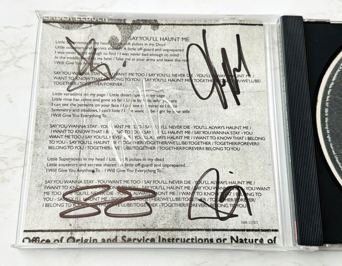 Stone Sour – Say You'll Haunt Me (Signed, Promo) (2010)