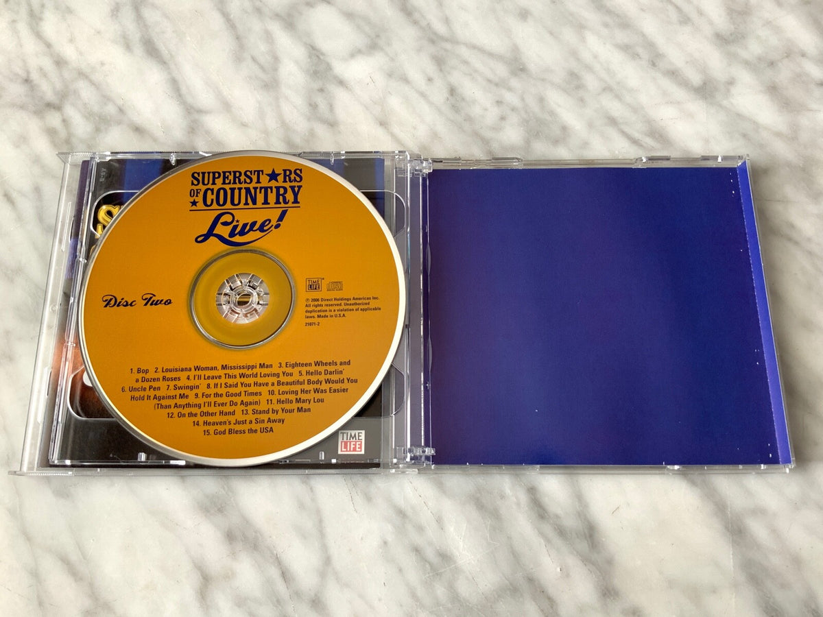 Time Life Music Superstars Of Country Live (2006)