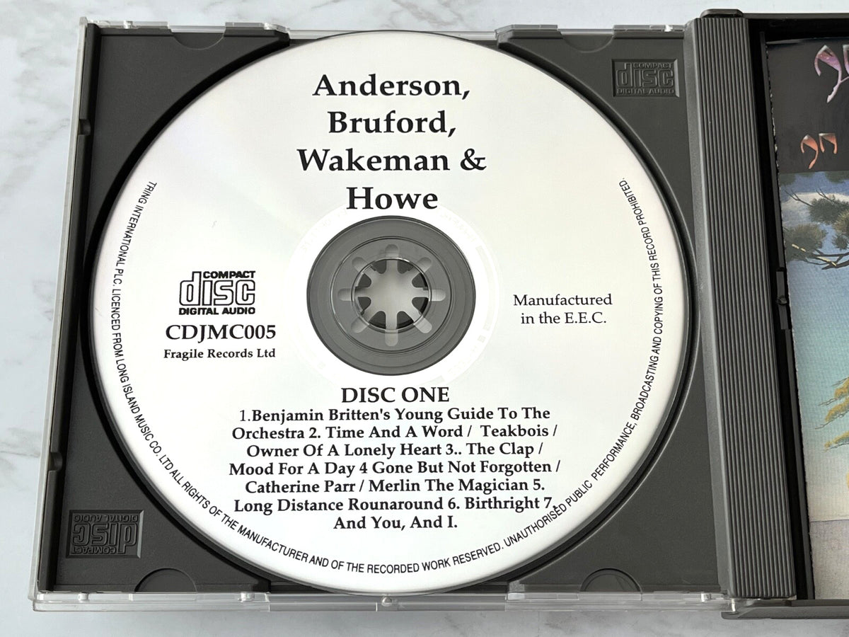 Anderson Bruford Wakeman Howe – Anderson, Bruford, Wakeman & Howe An Evening Of Yes Music Plus (1993) [UK PRESS]