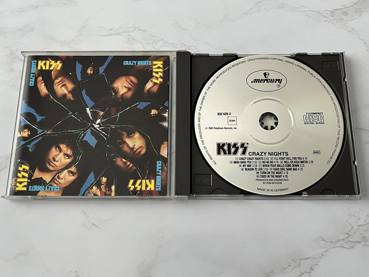 KISS – Crazy Nights (1987) [W GERMANY TARGET ERA]