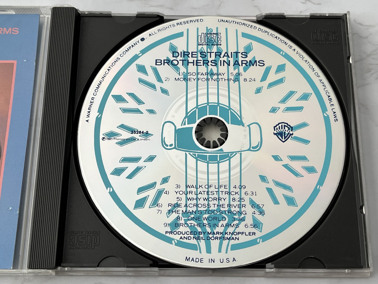 Dire Straits – Brothers In Arms [USA SILVER DISC PDO]