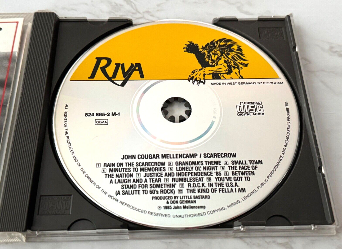 John Mellencamp – John Cougar Mellencamp Scarecrow (1985) [W GERMANY TARGET ERA]