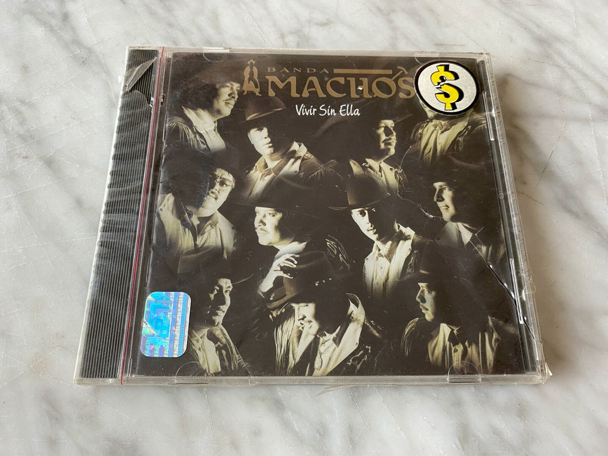 Banda Machos – Vivir Sin Ella (1998) [ORIGINAL MEXICO PRESS]