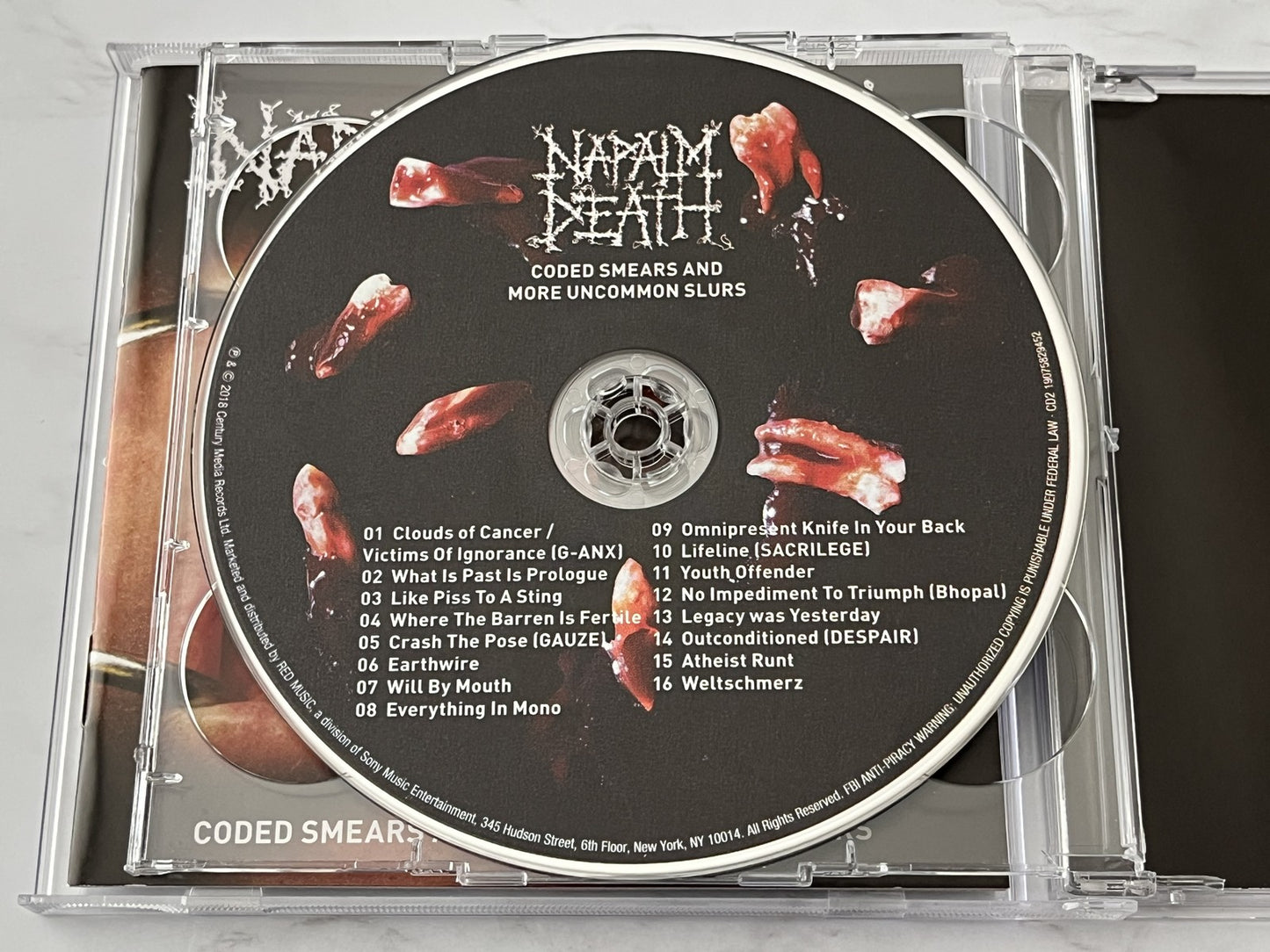 Napalm Death – Coded Smears And More Uncommon Slurs (2018)