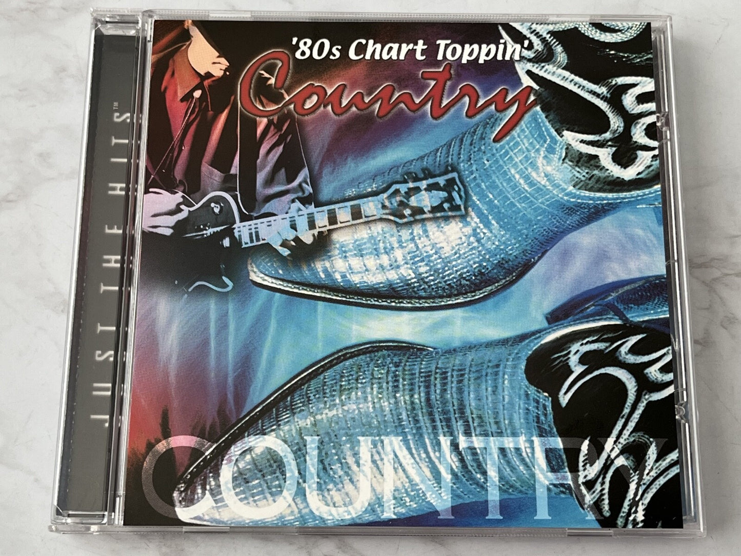 Eddie Rabbitt, Johnny Lee, Randy Travis, Various – 80s Chart Toppin' Country (1998) [ORIGINAL USA PRESS]
