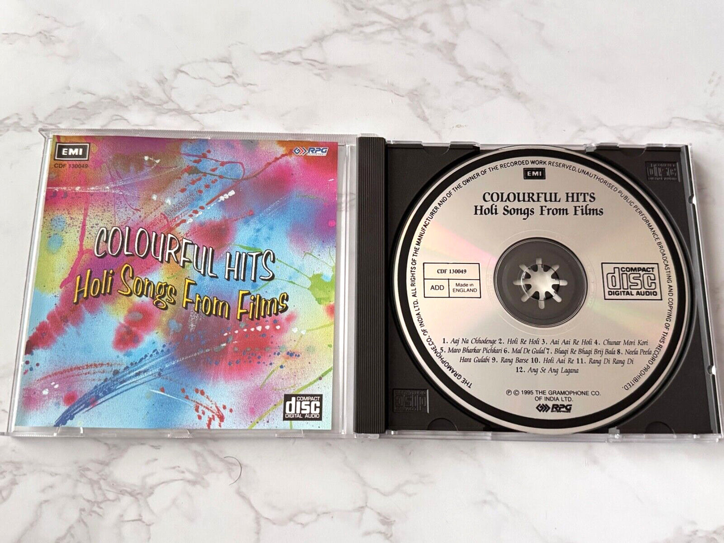 Kishore Kumar, Lata Mangeshkar – Colourful Songs Hits Holi Songs From Films (1995) [UK PRESS]