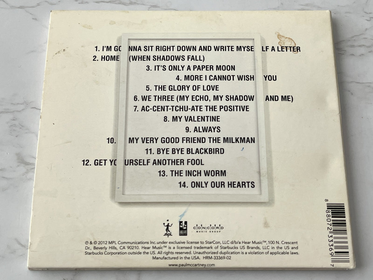 Paul McCartney – Kisses On The Bottom (Digipak) (2012)
