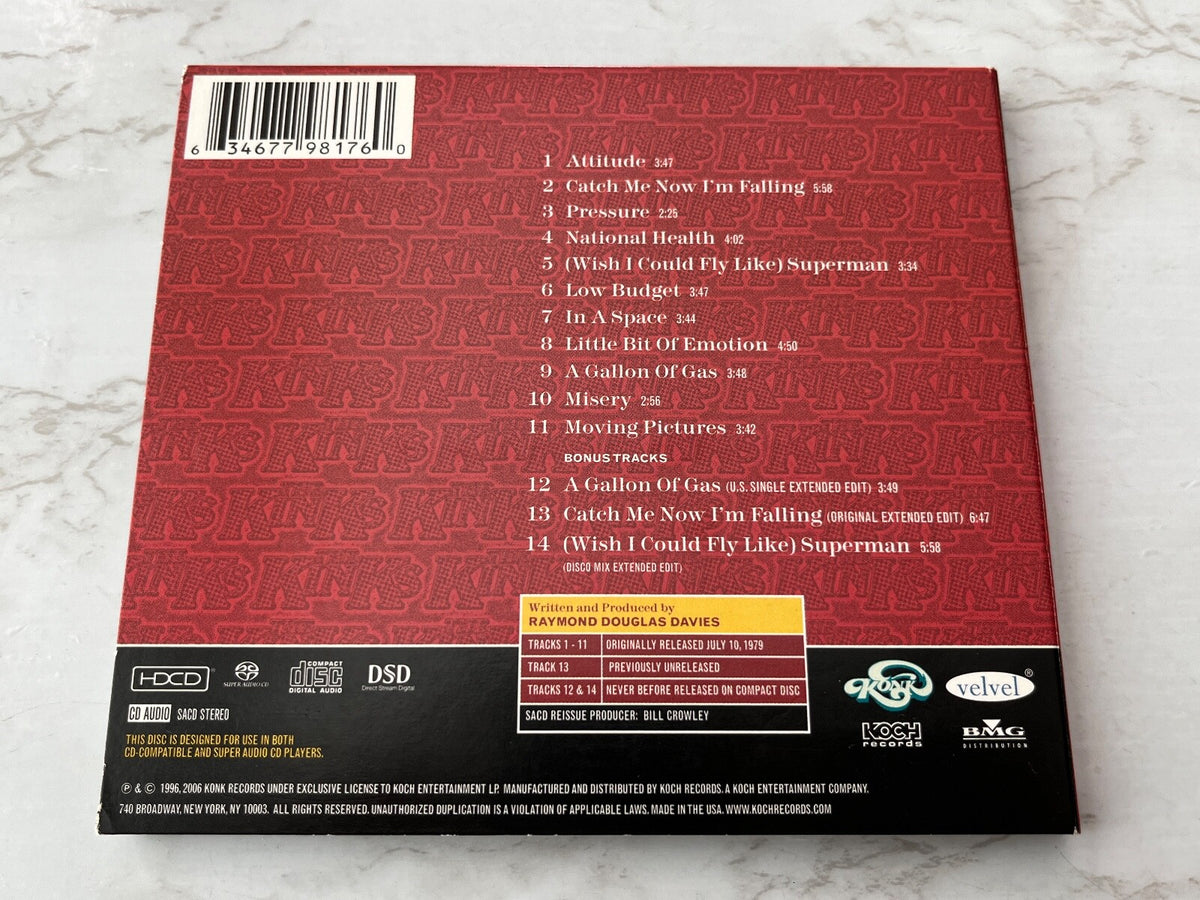The Kinks – Low Budget (SACD) [UK PRESS]