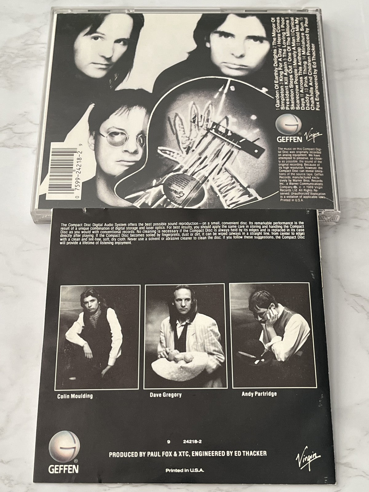 XTC – Oranges and Lemons (1989) [DADC PRESS]
