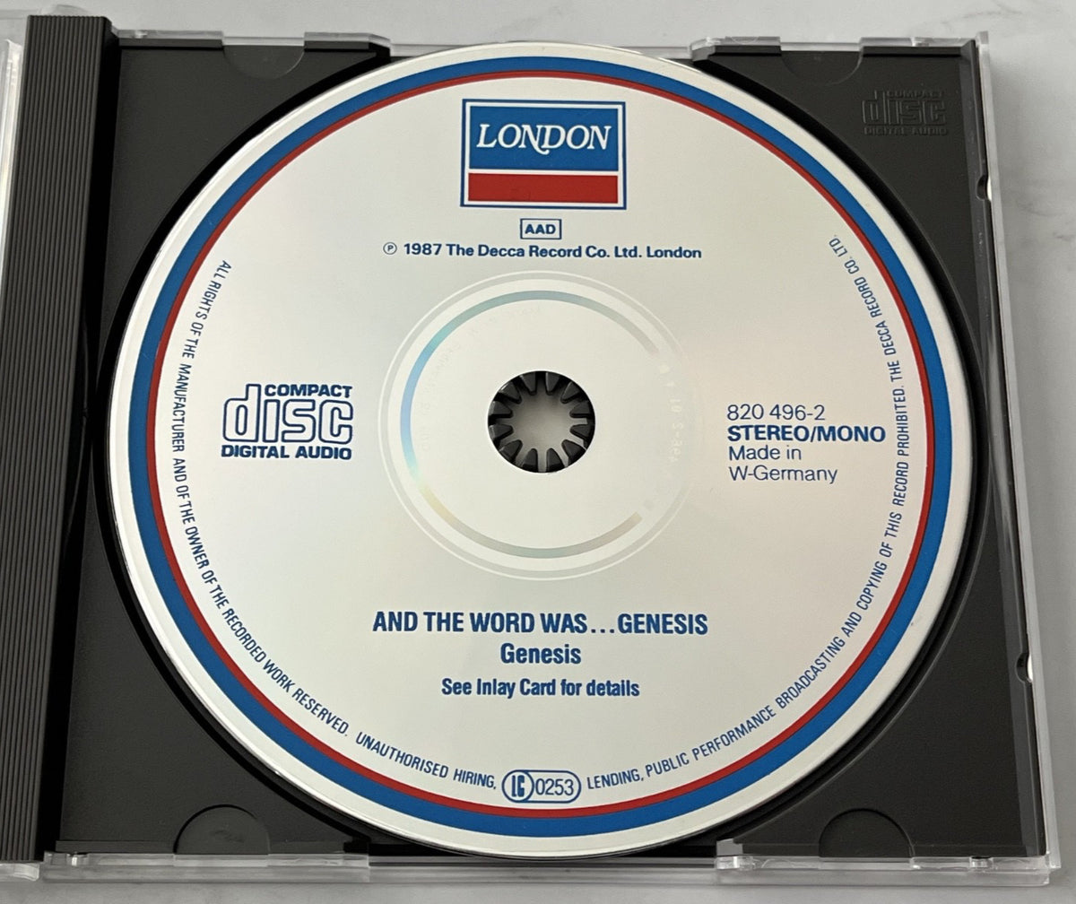 Genesis – And the Word Was (1987) [W GERMANY TARGET ERA]
