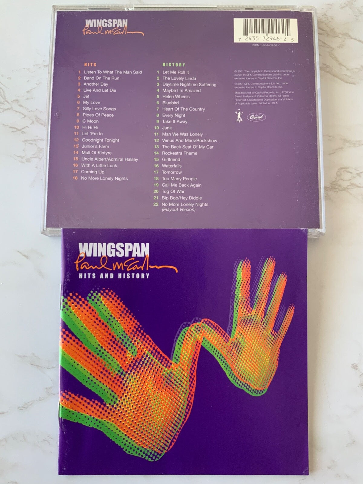 Paul McCartney – Wingspan Hits And History (2001) [ORIGINAL USA PRESS]
