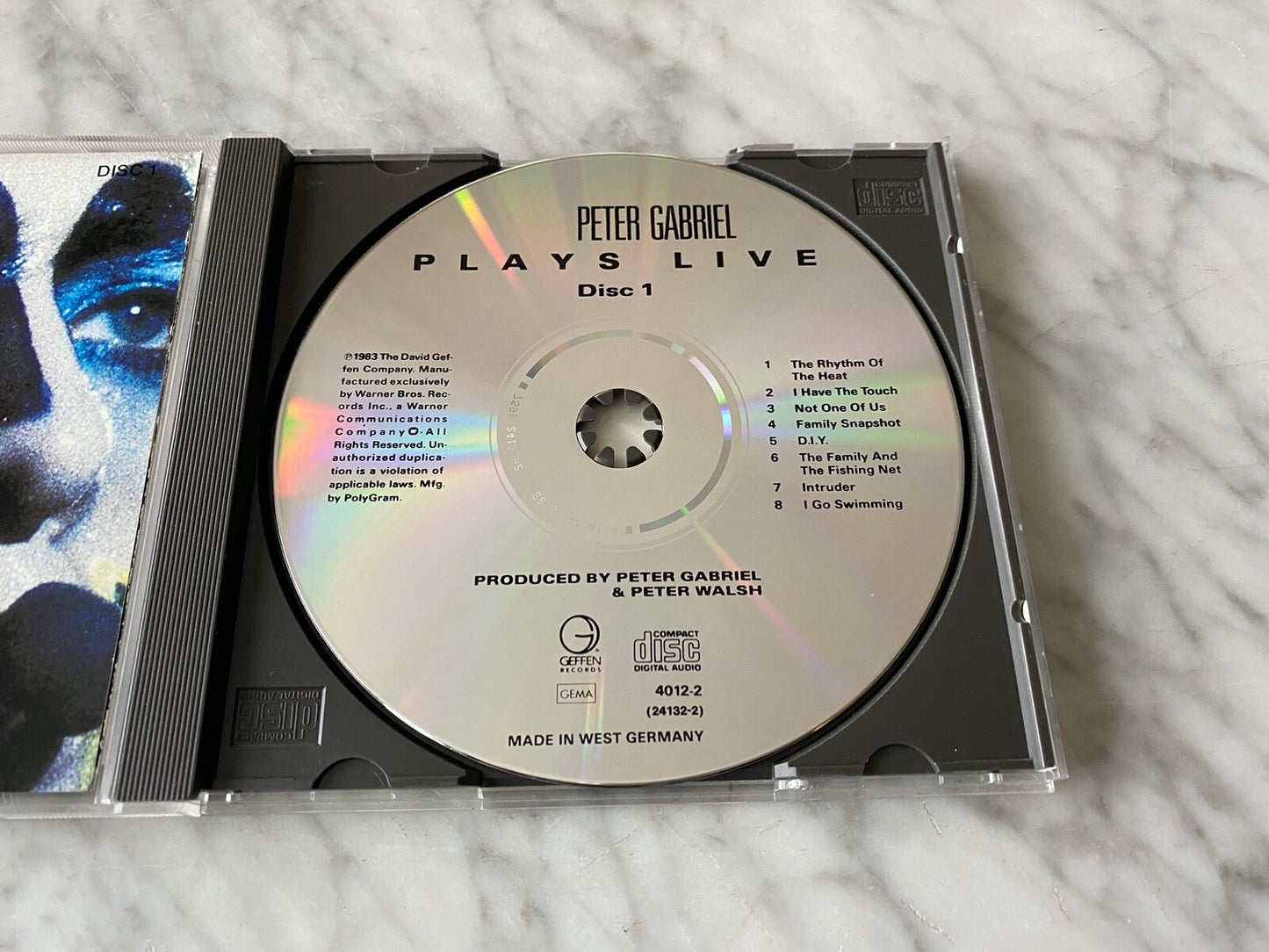 Peter Gabriel – Plays Live [W GERMANY TARGET ERA]