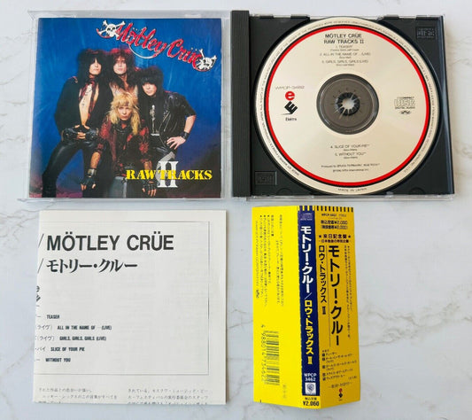 Motley Crue – Raw Tracks II (OBI) (1990) [JAPAN TARGET ERA]
