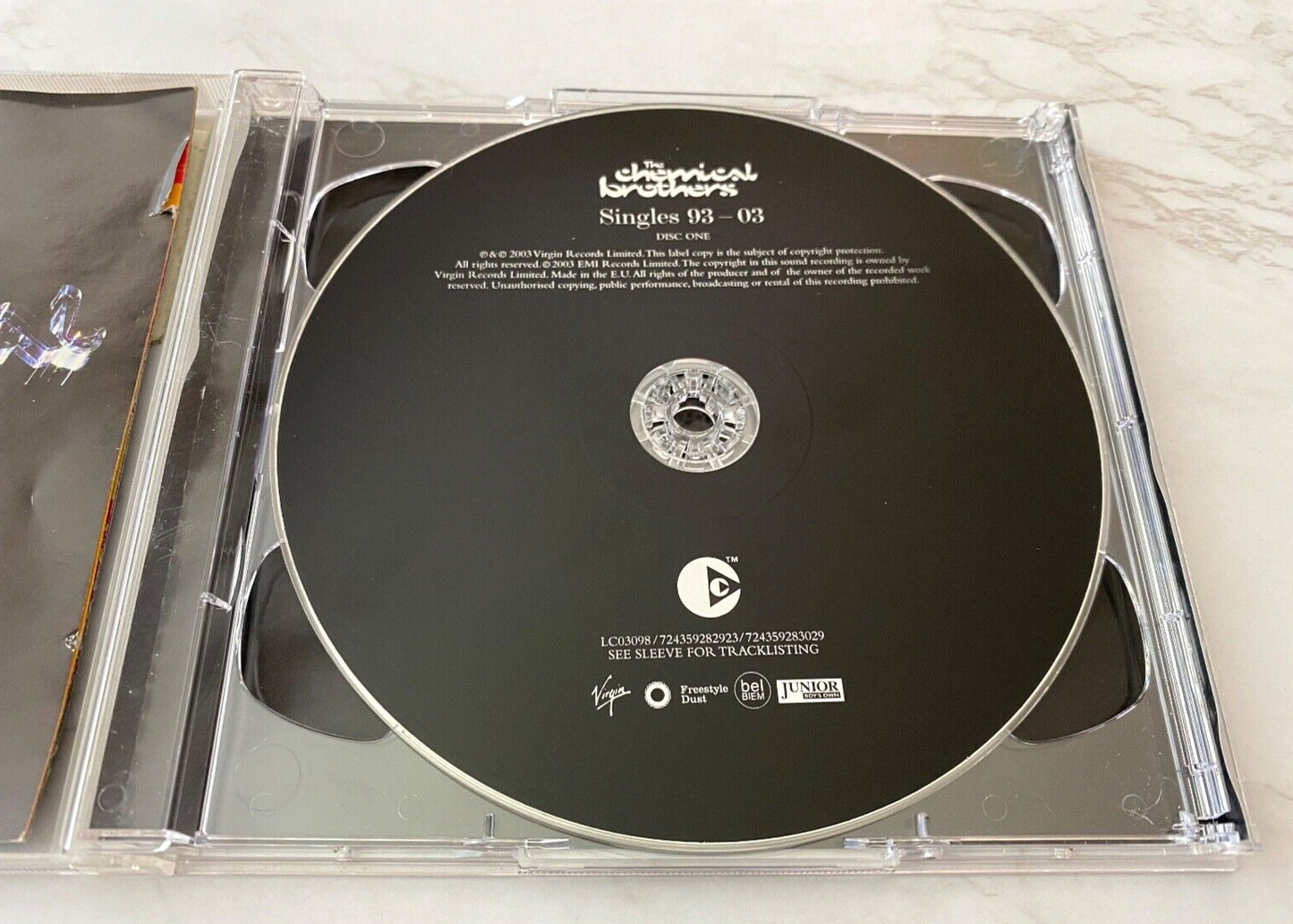 The Chemical Brothers – Singles 93-03 (2003) [UK PRESS]