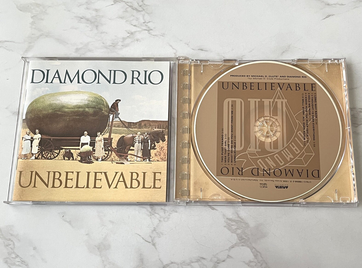 Diamond Rio – Unbelievable (1998) [ORIGINAL USA PRESS]