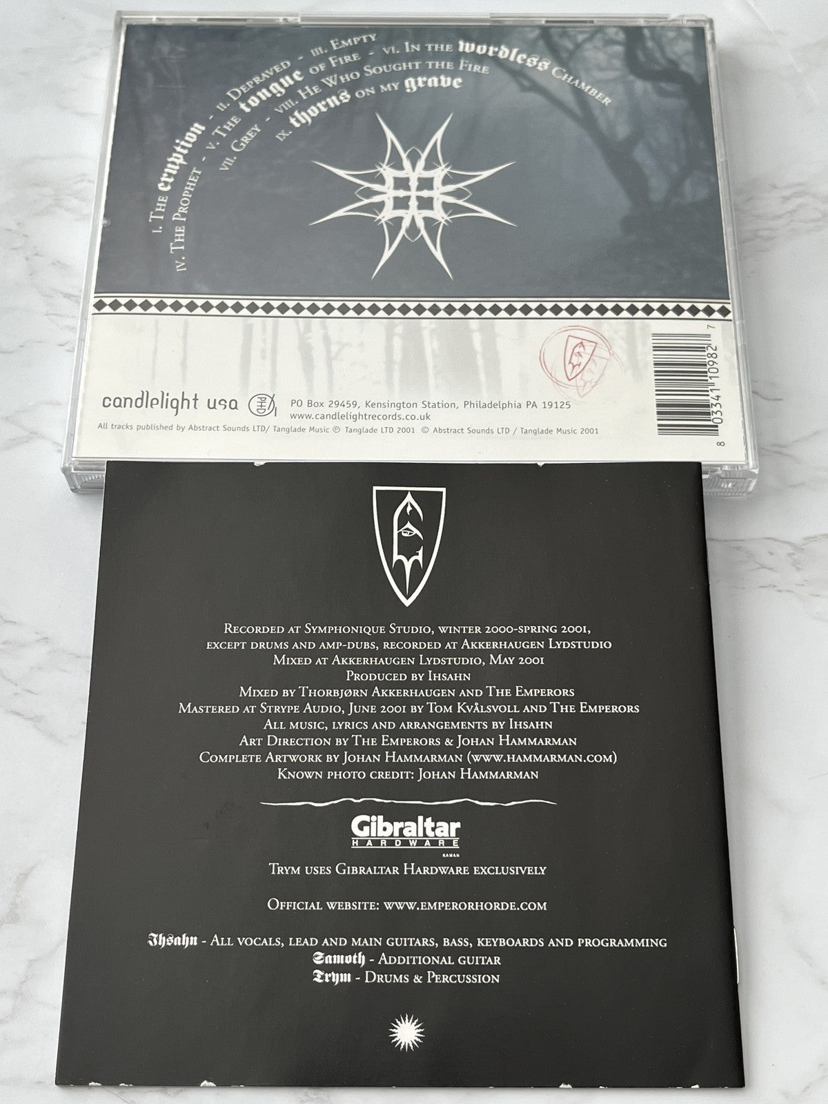 Emperor – Prometheus The Discipline Of Fire And Demise (2001) [ORIGINAL USA PRESS]