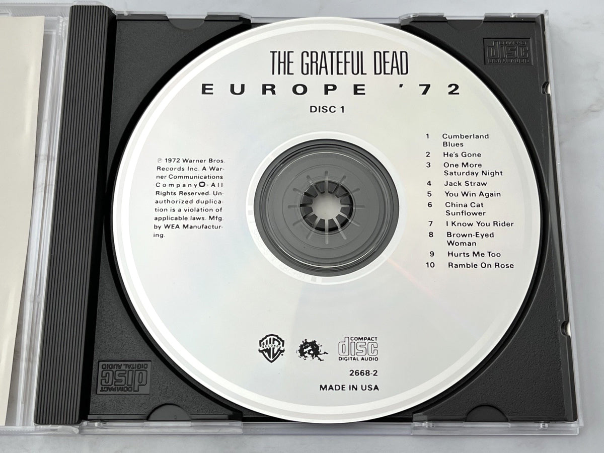 Grateful Dead – Europe 72 (1990) [ORIGINAL USA PRESS]