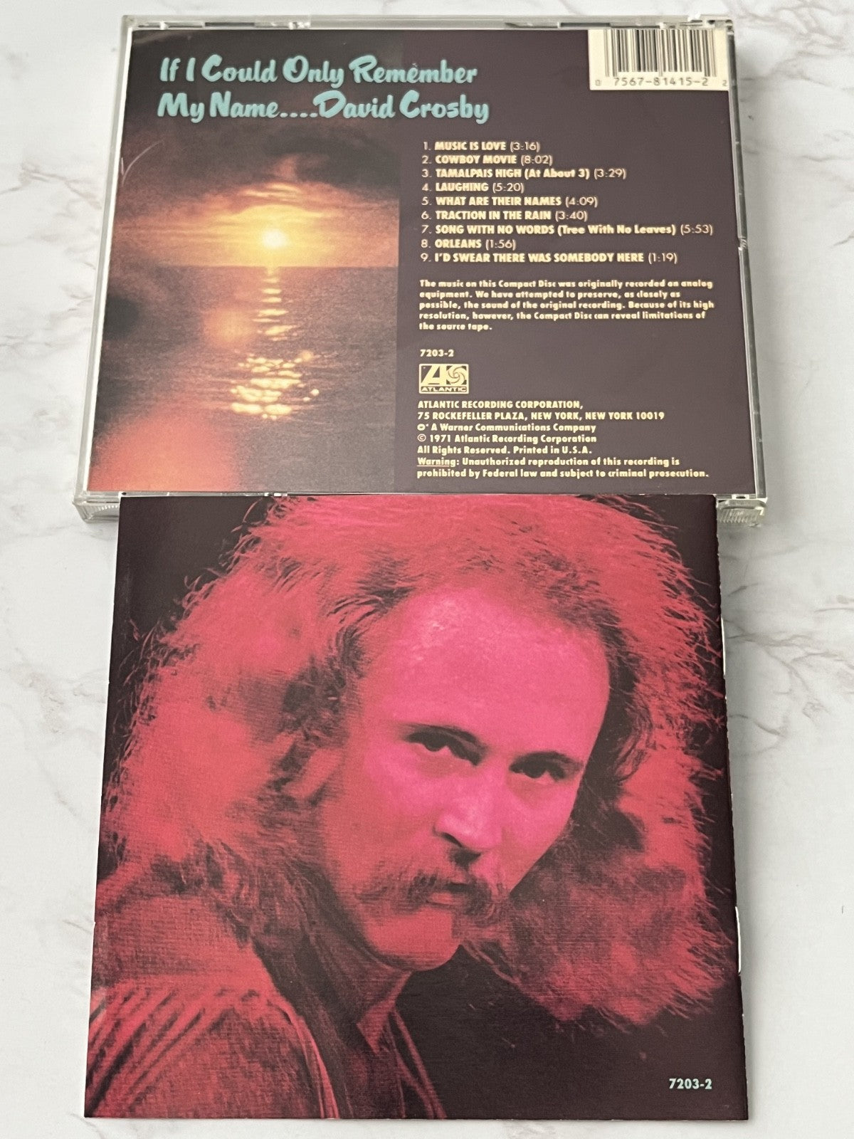David Crosby – If I Could Only Remember My Name (1990) [ORIGINAL USA PRESS]