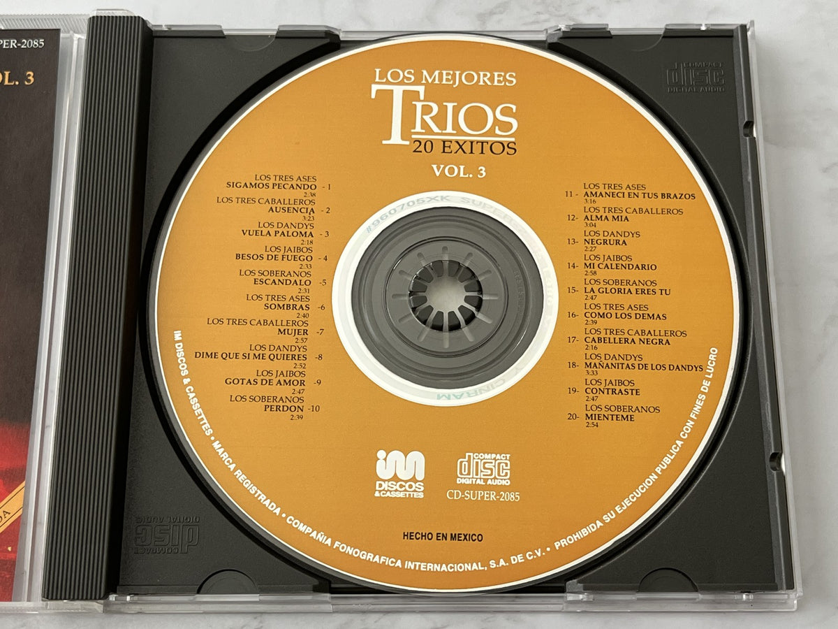 Los Mejores Trios 20 Exitos Vol. 3 (1996)