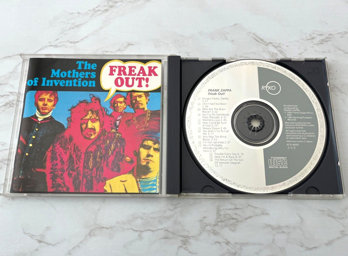 Frank Zappa, The Mothers Of Invention – Freak Out (1987) [JAPAN TARGET ERA]