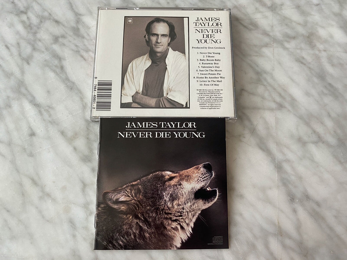 James Taylor – Never Die Young