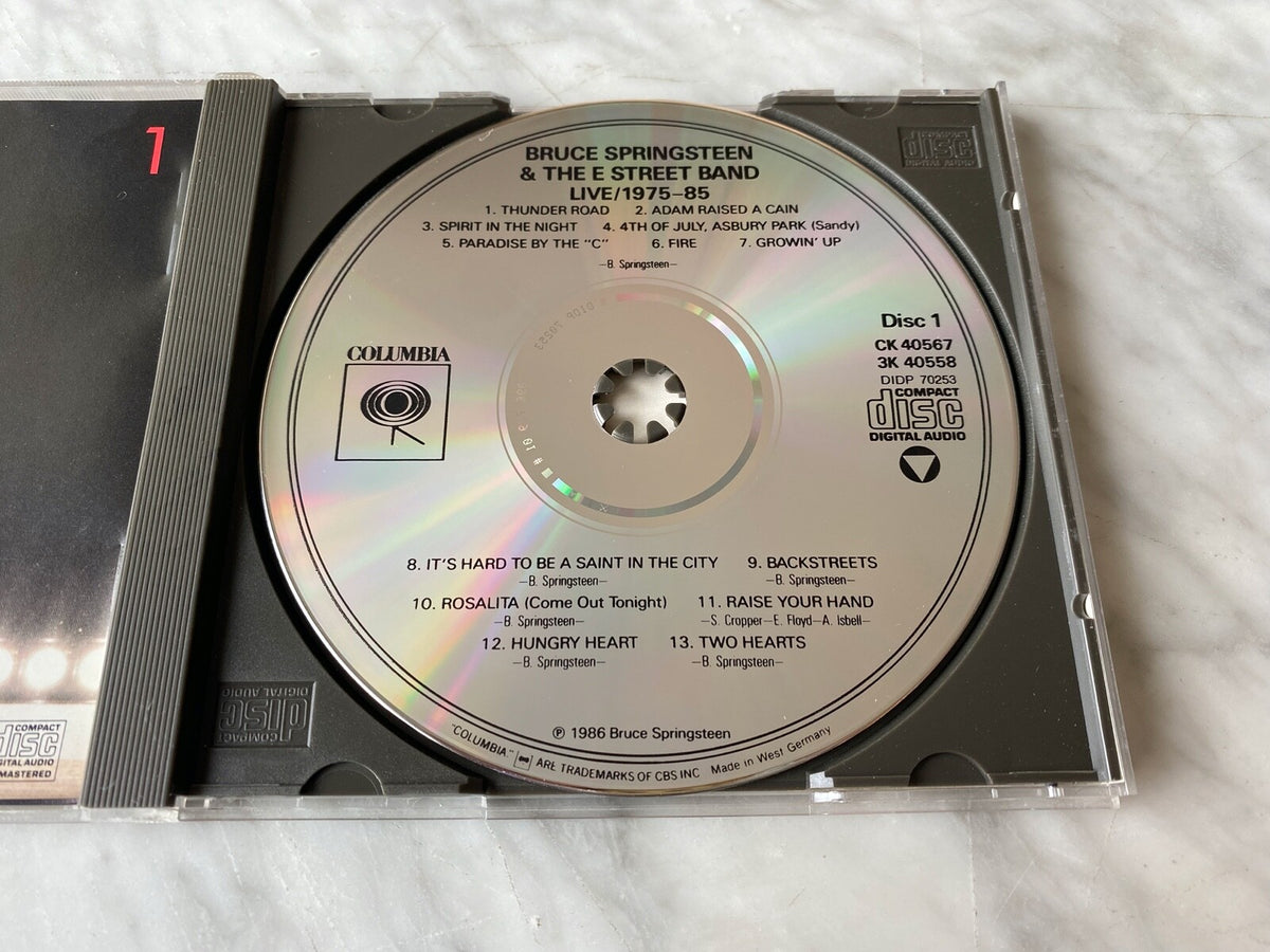 Bruce Springsteen – & The E Street Band Live 1975-85 [W GERMANY TARGET ERA]