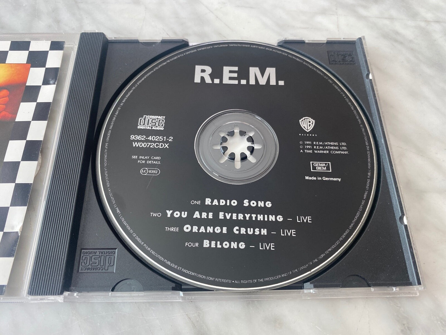 R.E.M. – Radio Song (1991) [GERMAN PRESS]