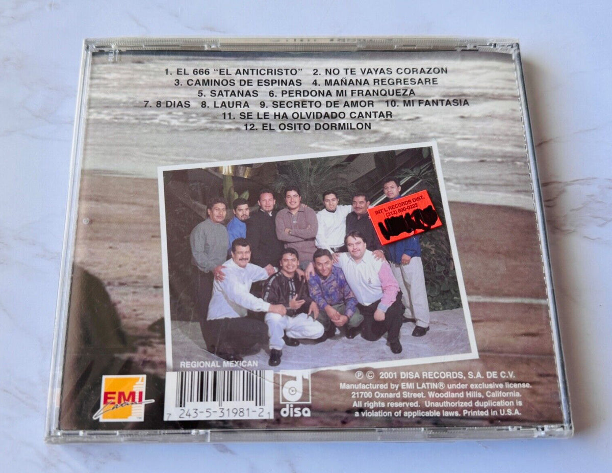 La Tropa Vallenata – Fantasia 666 (2001) [ORIGINAL USA PRESS]