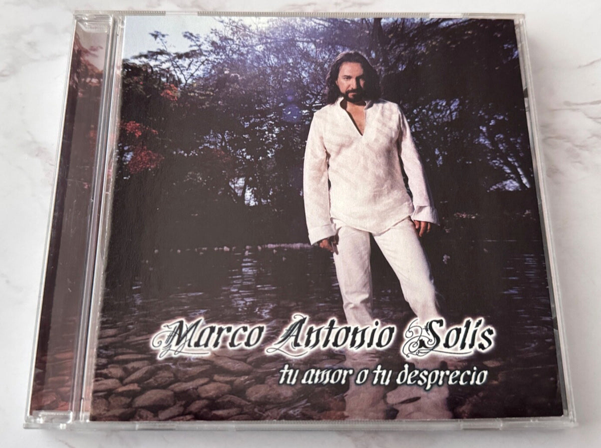 Marco Antonio Solis – Tu Amor O Tu Desprecio (2003) [ORIGINAL USA PRESS]