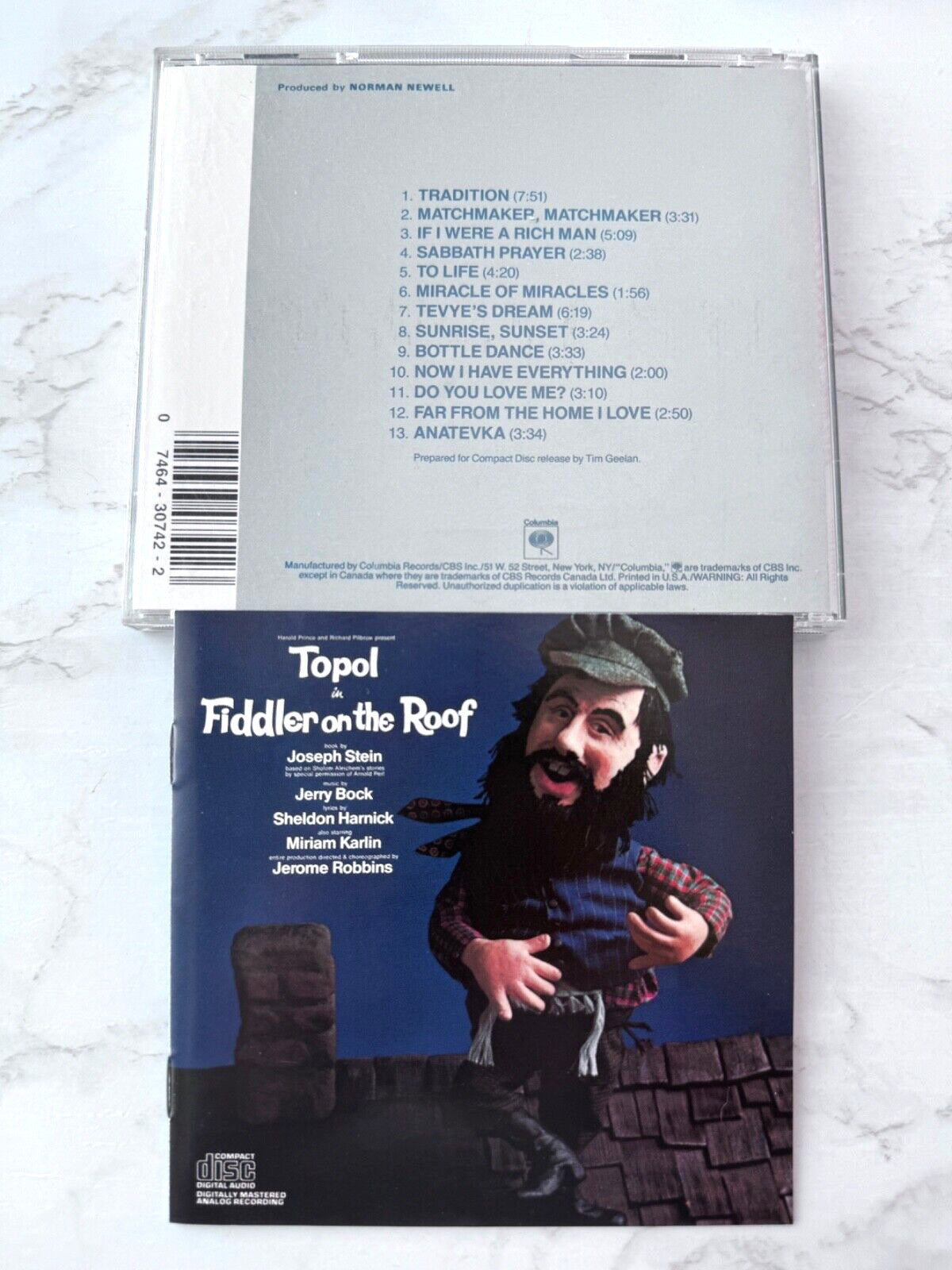 Topol – Fiddler On The Roof London Cast [DADC PRESS]