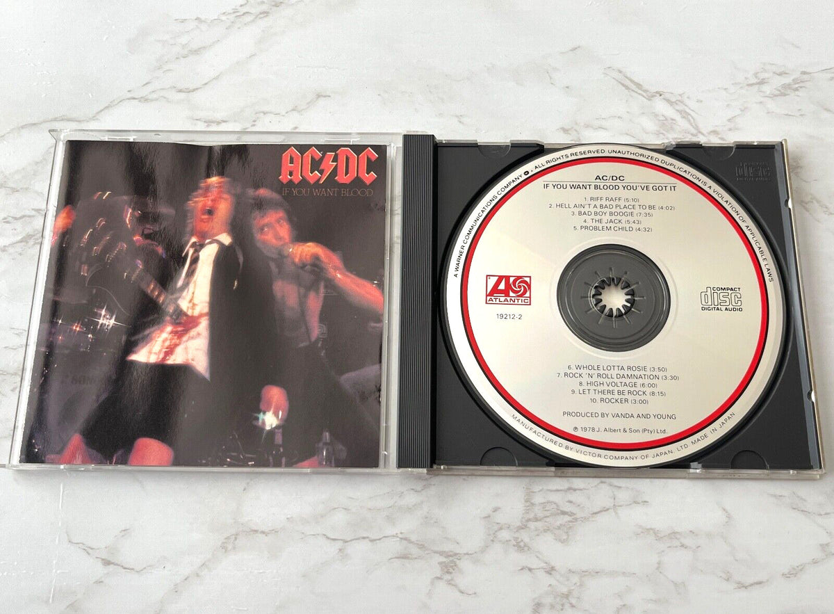 AC/DC – If You Want Blood You've Got It [JAPAN TARGET ERA]