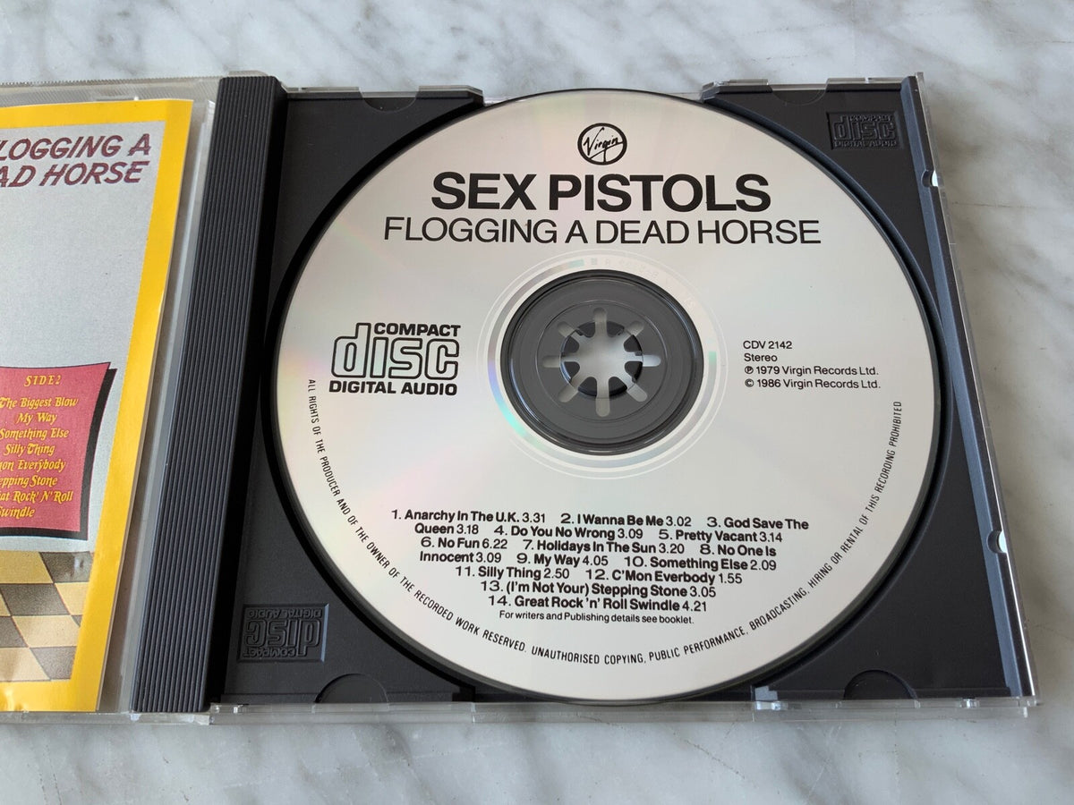 Sex Pistols – Flogging A Dead Horse (1986) [UK PRESS]