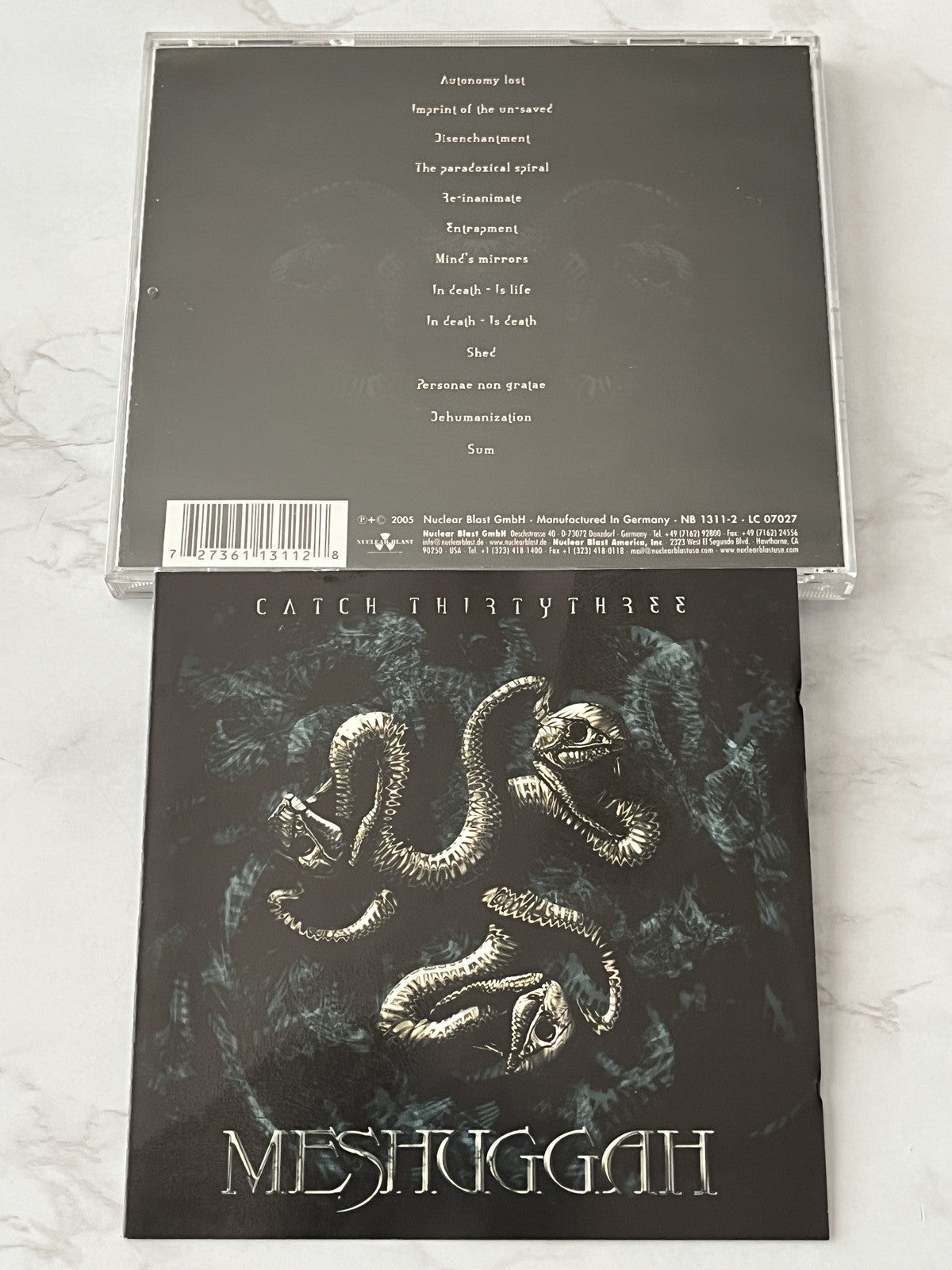 Meshuggah – Catch Thirtythree (2005) [GERMAN PRESS]
