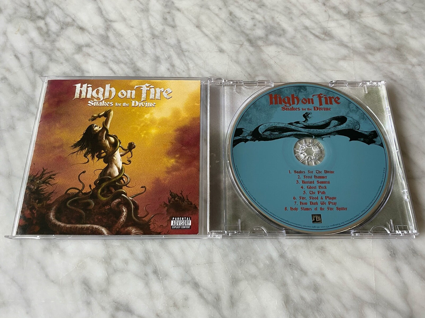 High On Fire – Snakes For The Divine (2010) [ORIGINAL USA PRESS]